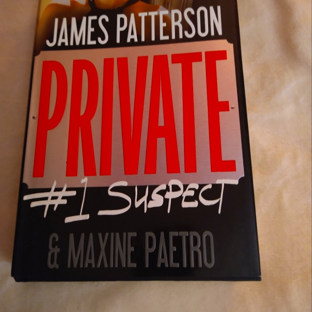 Book. Private #1 Suspect by James Patterson & Maxine Paetro
